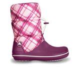 crocs crocband winter boot plaid